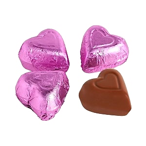 Pembe İkiz Kalp Çikolata