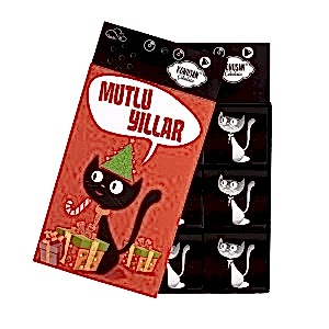 Mutlu Yıllar Konuşan Çikolata