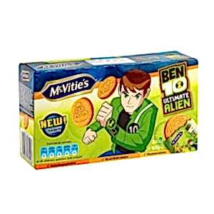 Mc Vitie's Ben 10 Çikolatalı Bisküvi