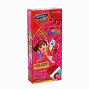 Mc Vitie's Dora Çikolatalı Bisküvi