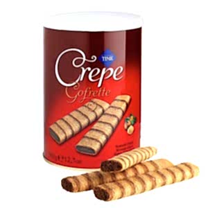 Time Crepe Fındık Kremalı Gofret