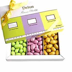 Delon Butik Badem Şekeri Kutu Çikolata