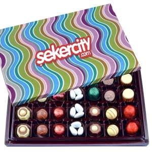 Viskili Likörlü Kutu Çikolata